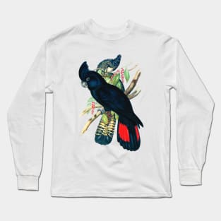 Black Cockatoo Long Sleeve T-Shirt